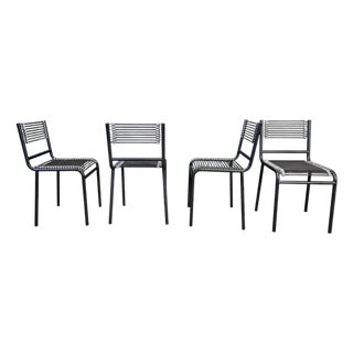 Sandow Dining Chairs by Rene Herbst, 1980s, Set of 4 For Sale