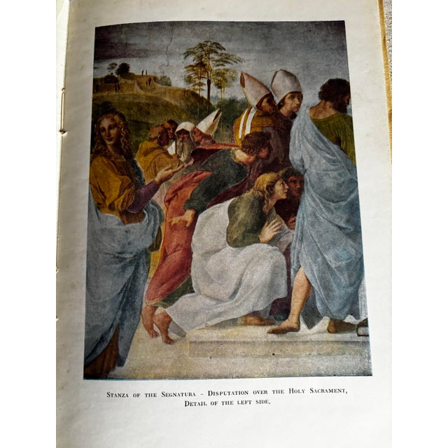 Raphael The “Stanze” of Raphael. 1953. Art History. 61 Color and Black & White Reproductions in a Softcover Book. For Sale - Image 4 of 12