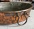 Offering a special find from an old estate in south Louisiana. This large French copper pan has hand forged iron handles...