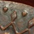 Vintage Egytian Hammered Sculptured Copper Platter/ Bowl With French Fluer- De- Lis and Bee Symbol For Sale - Image 14 of 18