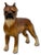 Figurative Very Rare & Hard 2 Find Vintage 1930s Hubley Mfg. Co. Cast Iron Standing Boxer Dog Doorstop in Excellent Condition For Sale - Image 3 of 18