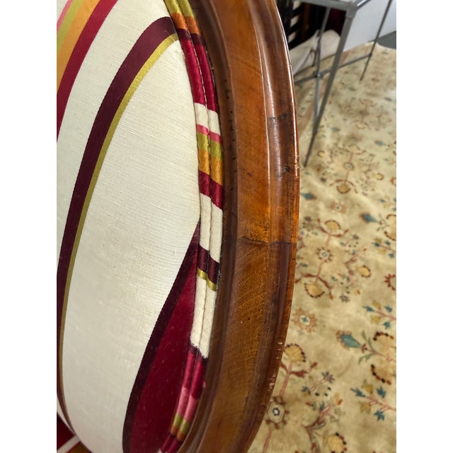 Circa 1890's Rococo Revival Bergère Chair For Sale - Image 10 of 12