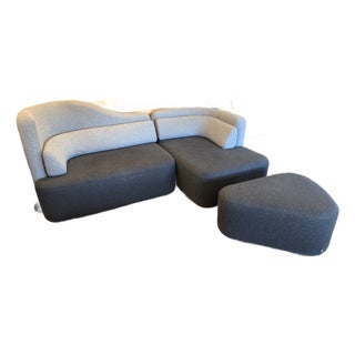 BoConcept Ottawa Modular Sofa + Ottoman For Sale