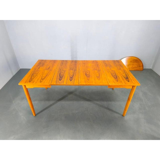 Mid-Century Modern Danish Extendable Dining Table, 1960s For Sale - Image 6 of 18