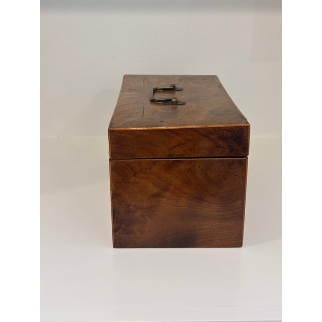 Early 19th Century Early 19th Century Antique English Tea Caddy For Sale - Image 5 of 15