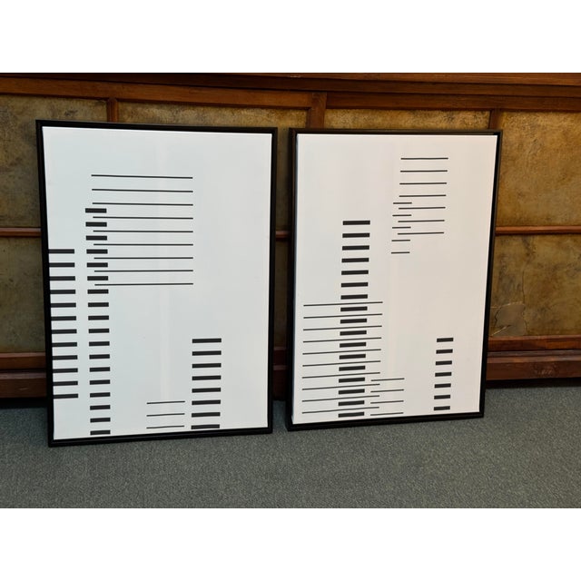 Calligaris Prints in the Style of Josef Alber, Pair For Sale - Image 12 of 12