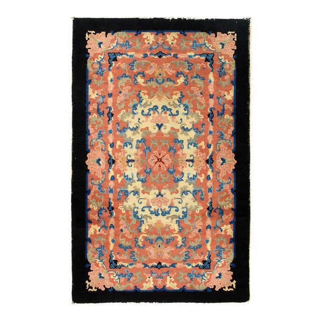 1920s Pasargad DC Chinese Hand Knotted Art Deco For Sale