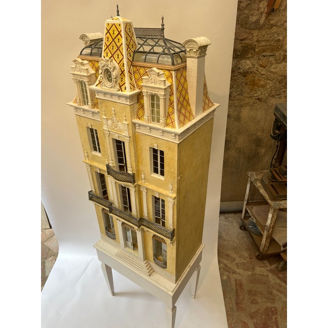 Goldenrod Second Empire Dollhouse Yet Unnamed Eric Lansdown 2025 Gabian France For Sale - Image 8 of 12