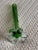Mid-Century Modern Exquisite Vintage Twist Stem French Vase Art Glass Flower Sleeve Circa 1950's For Sale - Image 3 of 12