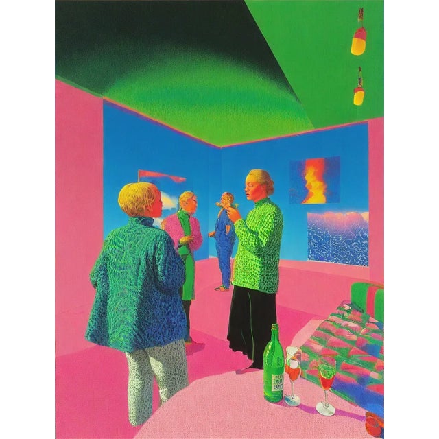 Ian Jones, Vernissage, Archival Pigment Print, in New conditions. Designed from 2000 Signed by Maker