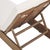 Brown Blanquilla Eucalyptus Chaise Lounge, Natural/Beige For Sale - Image 8 of 13