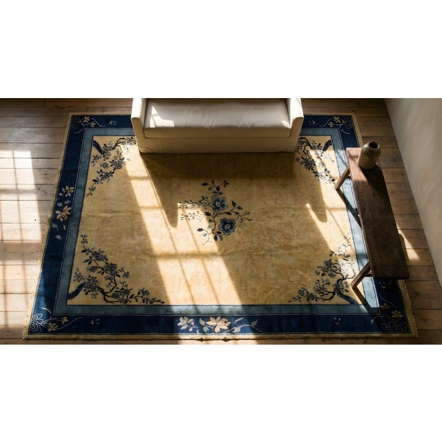 Early 20th Century Chinese Peking Carpet For Sale - Image 13 of 15