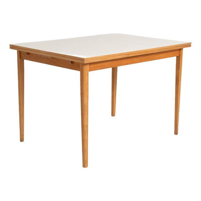 Light Laminate Dining Table, Sweden, 1950s For Sale