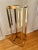 Deco Style Brass Pedestal Art Stand For Sale In Los Angeles - Image 6 of 7