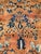 Early 20th Century Antique Persian Sarouk Carpet, Handmade Oriental Rug, Navy, Rust, Lt Blue, Ivory For Sale - Image 5 of 18