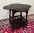Antique English Cloverleaf Side Table Carved Top Lower Gallery Oak C. 1900 For Sale - Image 14 of 15