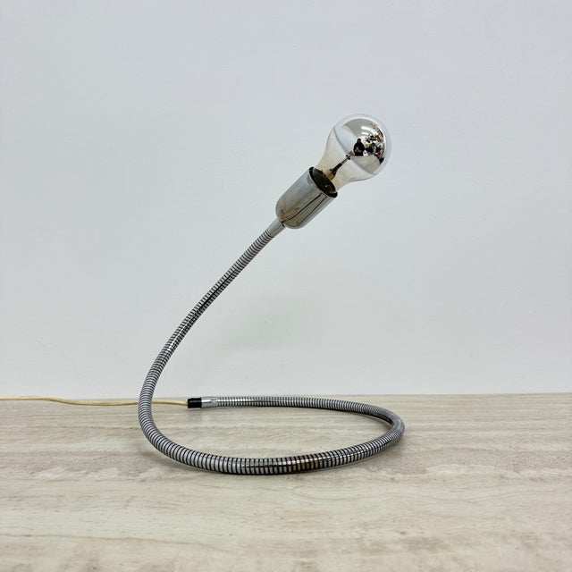 1970s Mid-Century Snake Desk Lamp from Gepo, 1970s For Sale - Image 5 of 18