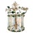 1950s Hand Painted Italian Floral Lantern For Sale