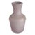 Vintage Al Rama Israeli Purple Satin Glass Drip Art Vase For Sale