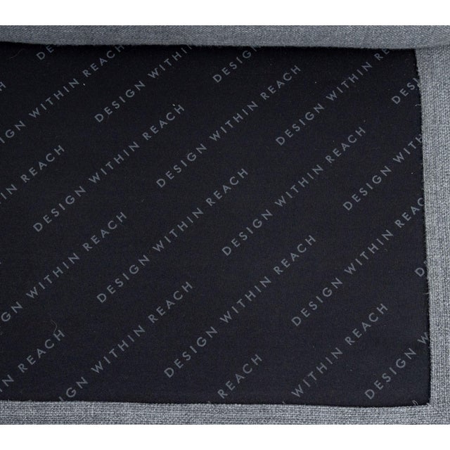 Hay Mags Soft Low Gray Fabric Upholstered Sofa For Sale - Image 11 of 12