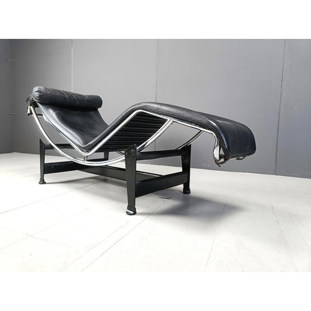 Vintage Lc4 Chaise Longue by Le Corbusier for Cassina, 1970s For Sale - Image 10 of 12