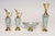 Delft Collection of Four Vintage Dutch Delftware Porcelain and Brass Vessels and Ewers For Sale - Image 4 of 18