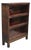 Vintage Industrial Steel Metal Faux Woodgrain Painted Stack Barrister Bookcase For Sale