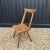 Wood Milking Stool with Backrest For Sale - Image 7 of 12