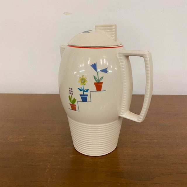 Mid-Century Modern Viktor Schreckengost Rare Vintage Sebring Pottery Usa American Limoges For Sale - Image 3 of 12