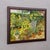 In the Neighbor’s Garden, 1996 – Oil Painting by Alexander Michael Item e7649 This vivid oil painting from 1996 presents a...