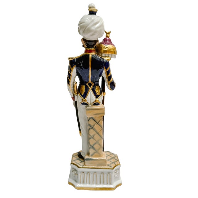 1950s Vintage Royal Crown Devon British Military Guards Porcelain Figurines - Set of 3 For Sale - Image 5 of 17