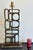 Mid-Century Modern Currey & Company Mod Geometric Aged Brass Table Lamp For Sale - Image 3 of 4