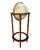 Brown Vintage Powell Floor Globe on Wooden Pedestal Stand Traditional Library Decor For Sale - Image 8 of 12