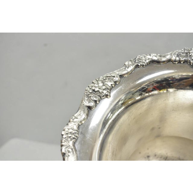 Vintage Victorian Silver Plated Trophy Cup Urn Champagne Chiller Ice Bucket For Sale - Image 12 of 18