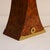 1970s Modernist Table Lamp in Elm Burl and Brass with Lampshade, 1970s For Sale - Image 5 of 7