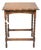 Antique British Oak Barley-Twist Rectangular Side Table For Sale