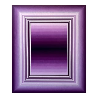 Contemporary Abstract Acrylic on Canvas "Extended Light (Cobalt Violet)" by Andy Harwood For Sale