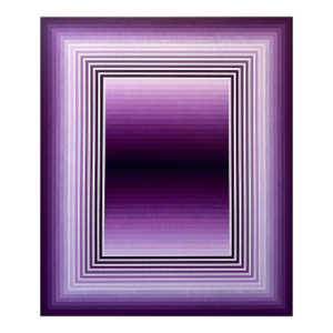 Contemporary Abstract Acrylic on Canvas "Extended Light (Cobalt Violet)" by Andy Harwood