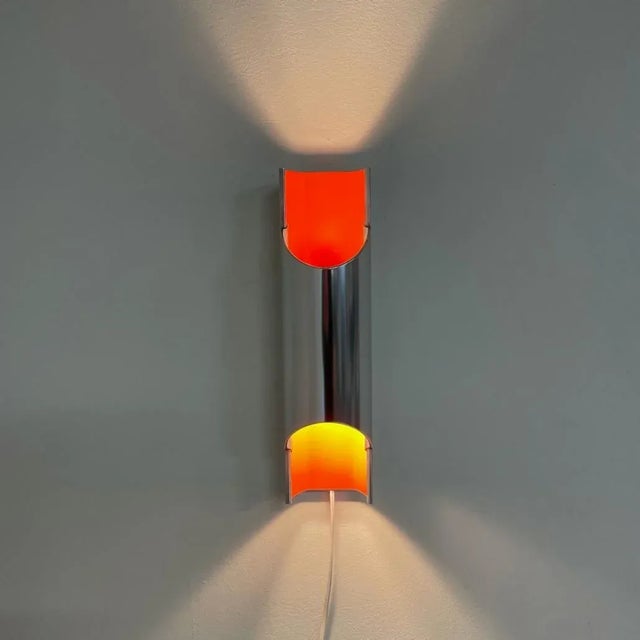 Lyfa Pandean Wall Lamp by Bent Karlby for Lyfa, 1970s For Sale - Image 4 of 11