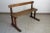 Wood Rustic School Bench, 1950s For Sale - Image 7 of 9