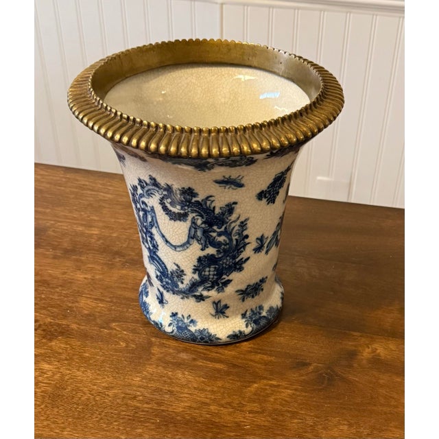 United Wilson Juwc 1897 Chinoiserie Vase For Sale - Image 6 of 12