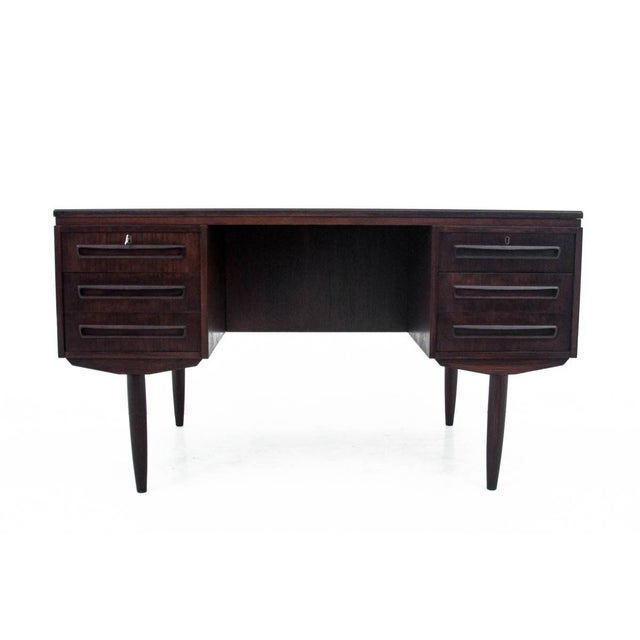 Vintage Danish Teak Desk, 1960s For Sale - Image 14 of 14