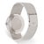 Silver 1970s Patek Philippe Calatrava 3468 34mm Gray Dial 18k White Gold Watch For Sale - Image 8 of 14