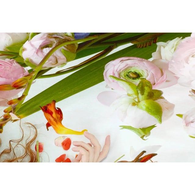 Rococo Flora 08, Photography, Floral, Female Nude, 2015 For Sale - Image 3 of 4