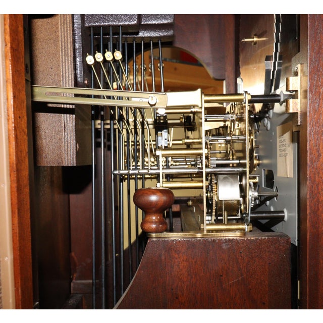 Ridgeway “Victory at Yorktown” Bicentennial Grandfather Clock, No. 680 of 1,000, 1983 For Sale - Image 6 of 17