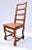 Set of Four Country French Folk Style Os De Mouton Dining Chairs, Oak, 1980s For Sale - Image 9 of 12
