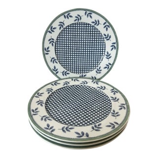 1990s Villeroy & Boch Switch 3 Castell 8.25" Salad Plates-Set of 4 For Sale