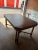 Solid Oak Dining Table With Hidden Leaves For Sale - Image 4 of 9