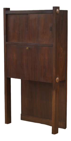 Wooden Secretary Desk, 1950s