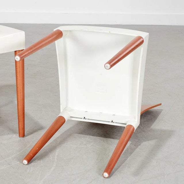 1990s 1990s Philippe Starck Kartell Miss Trip Chairs Made in Italy Postmodern For Sale - Image 5 of 7